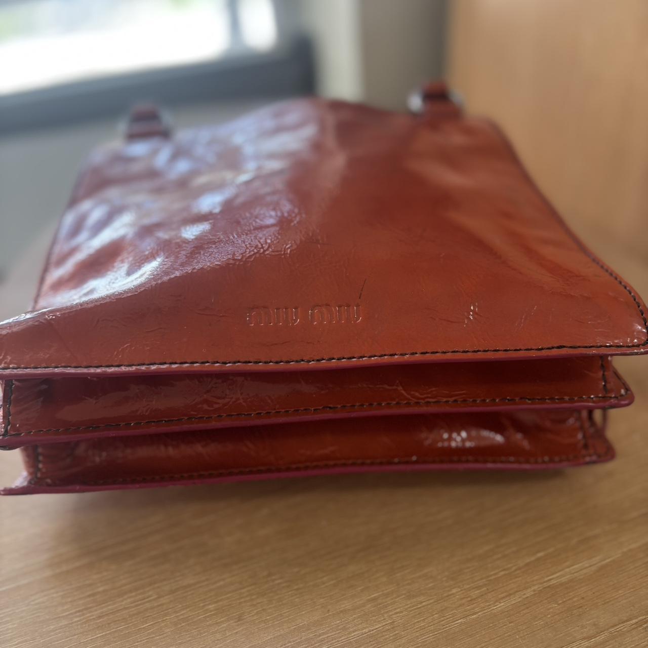 Miu Miu Women's Bag - Orange/Red – Miu Miu orangi… - image 2