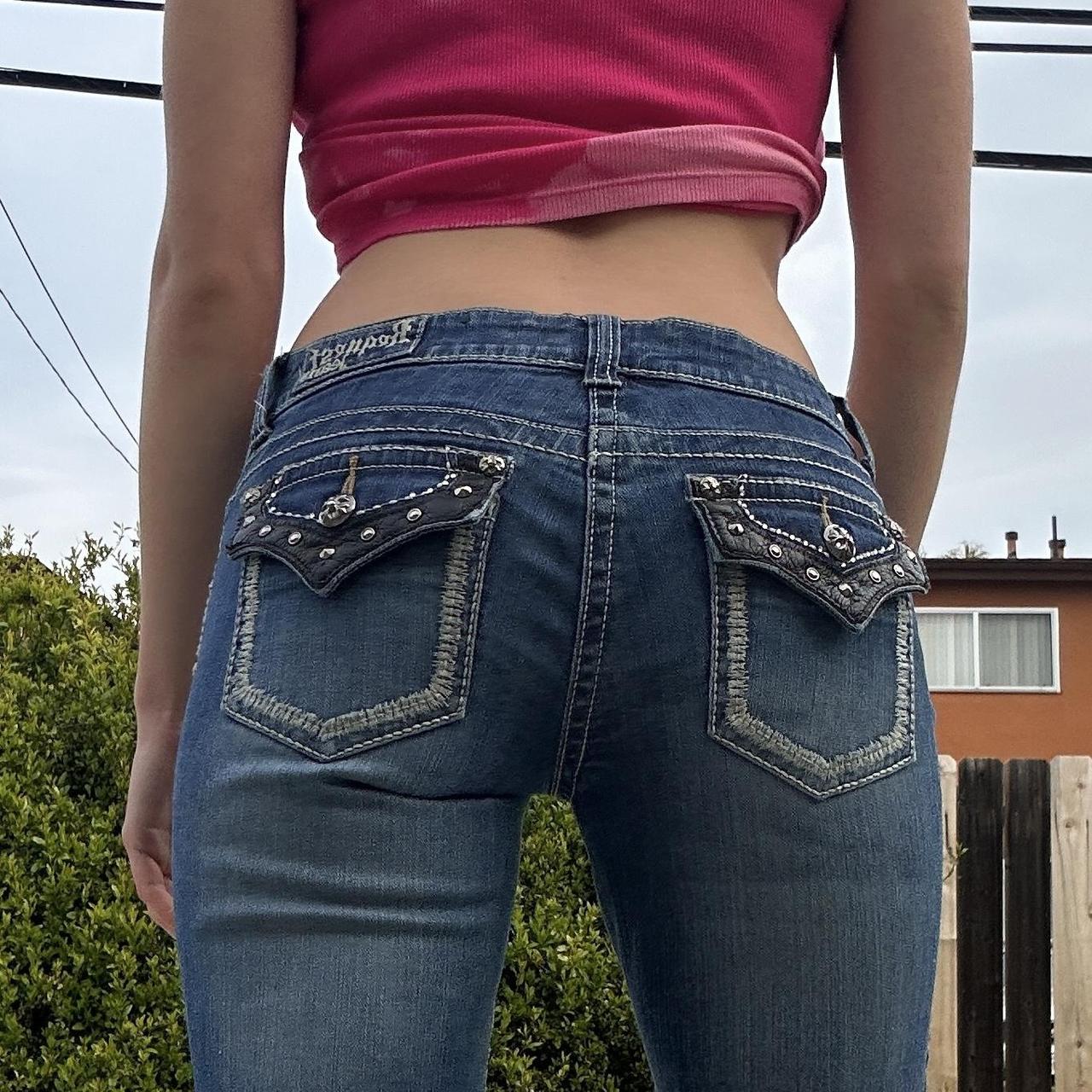 handmade lv jeans (too small on me now but included - Depop