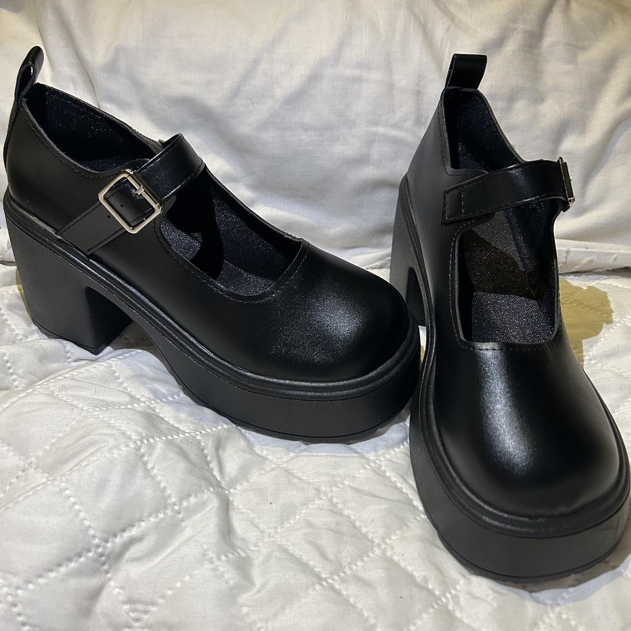 Platform Mary Jane style loafers. Excellent... - Depop