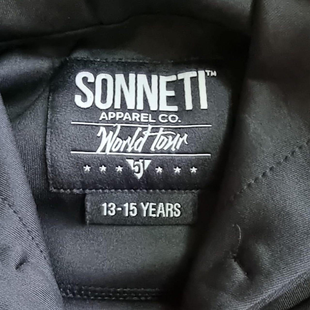 Sonneti Black World Tour No 51 Hoodie Very Depop