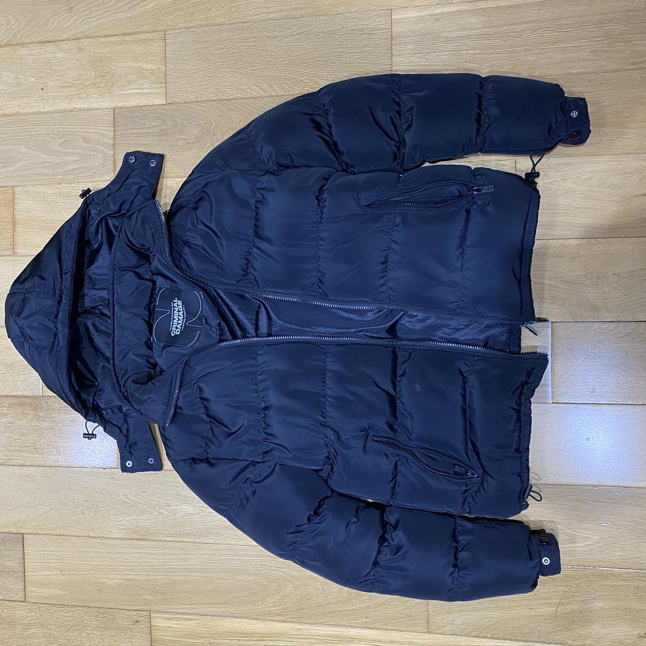 criminal damage puffer jacket