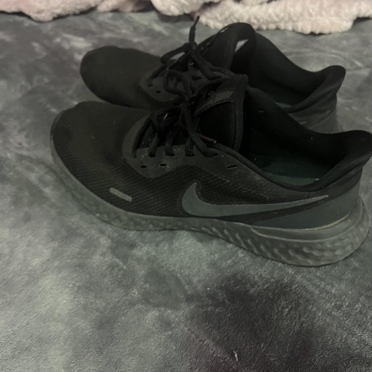 Black Nike shoes - Depop