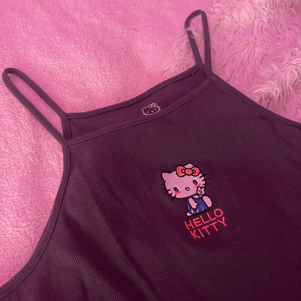 hello kitty crop top worn once in great condition - Depop