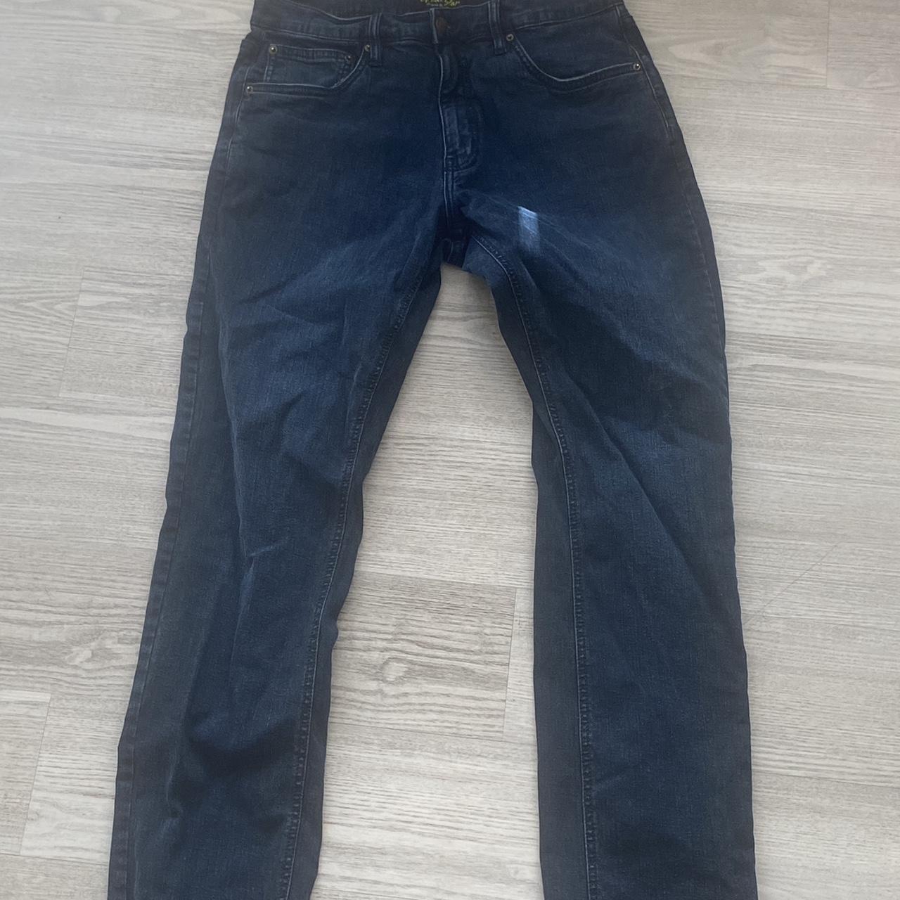 Urban star jeans a dark dark blue wash looks