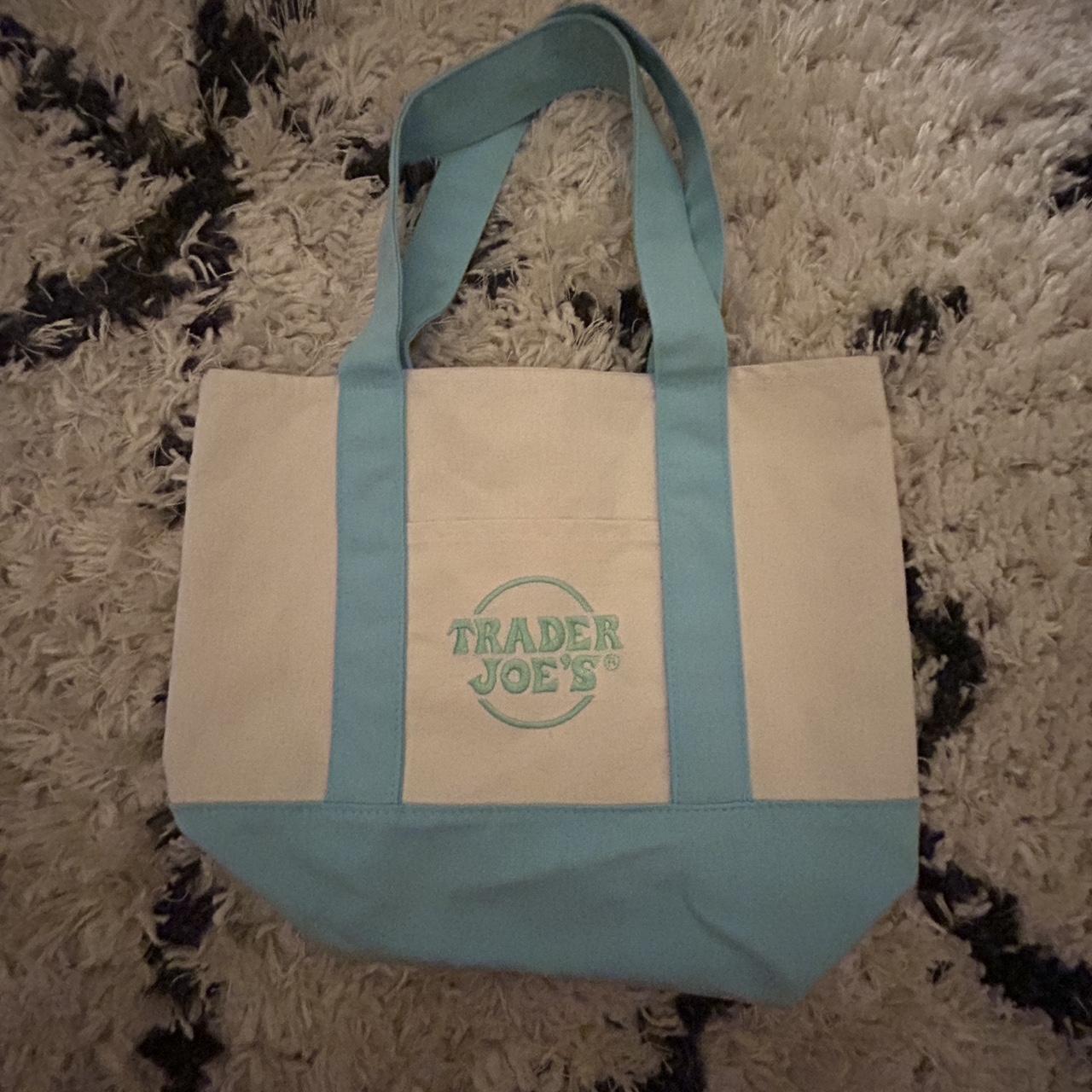 Trader Joe's Women's Bag - Blue/Multi – trader jo… - image 1