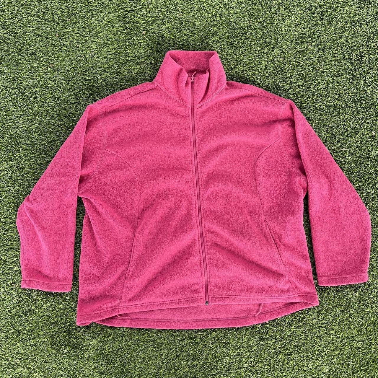 Tri Mountain Pink Pullover The Size Tag Is Ripped... - Depop