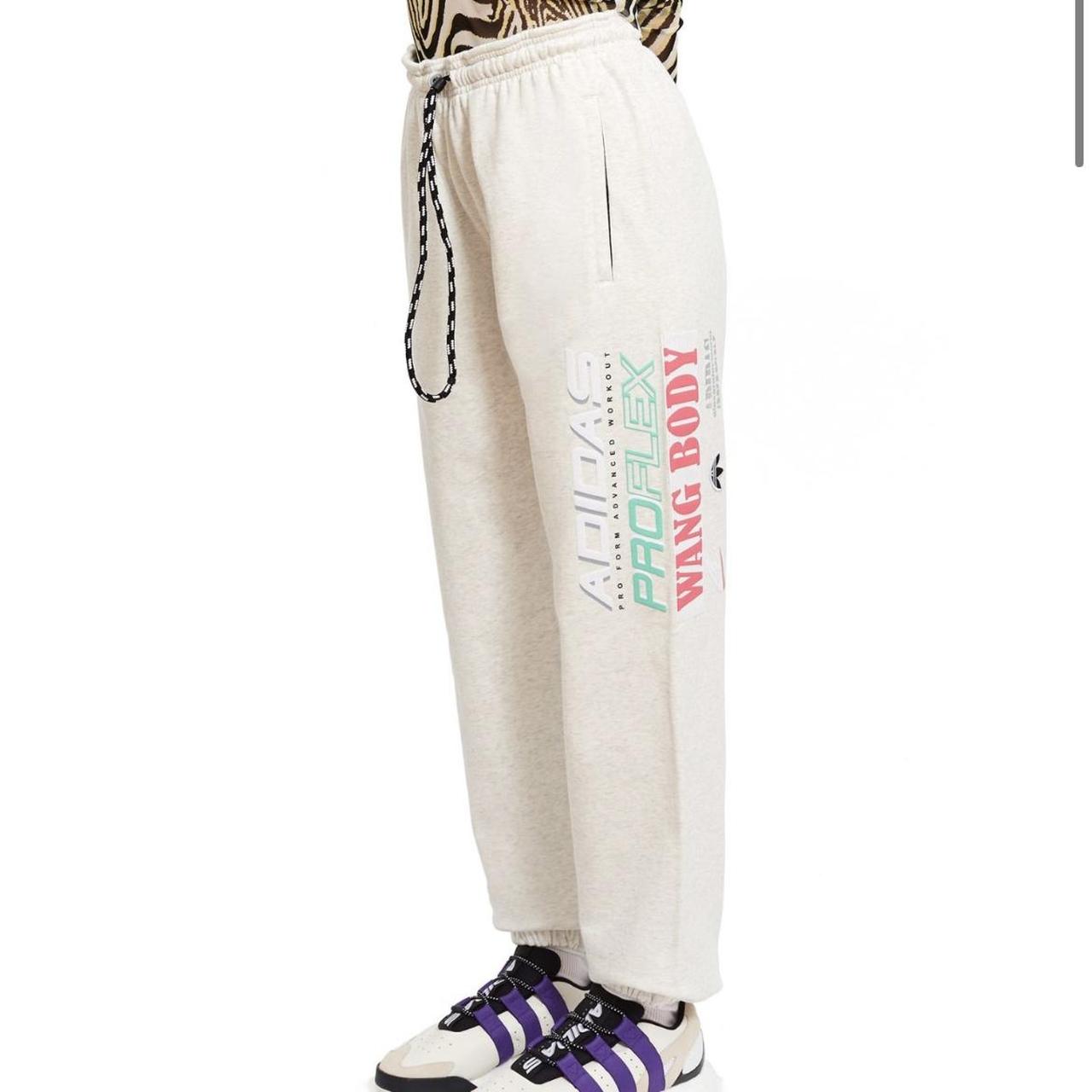 Adidas x Alexander Wang White Printed Sweat Pants online H33-11