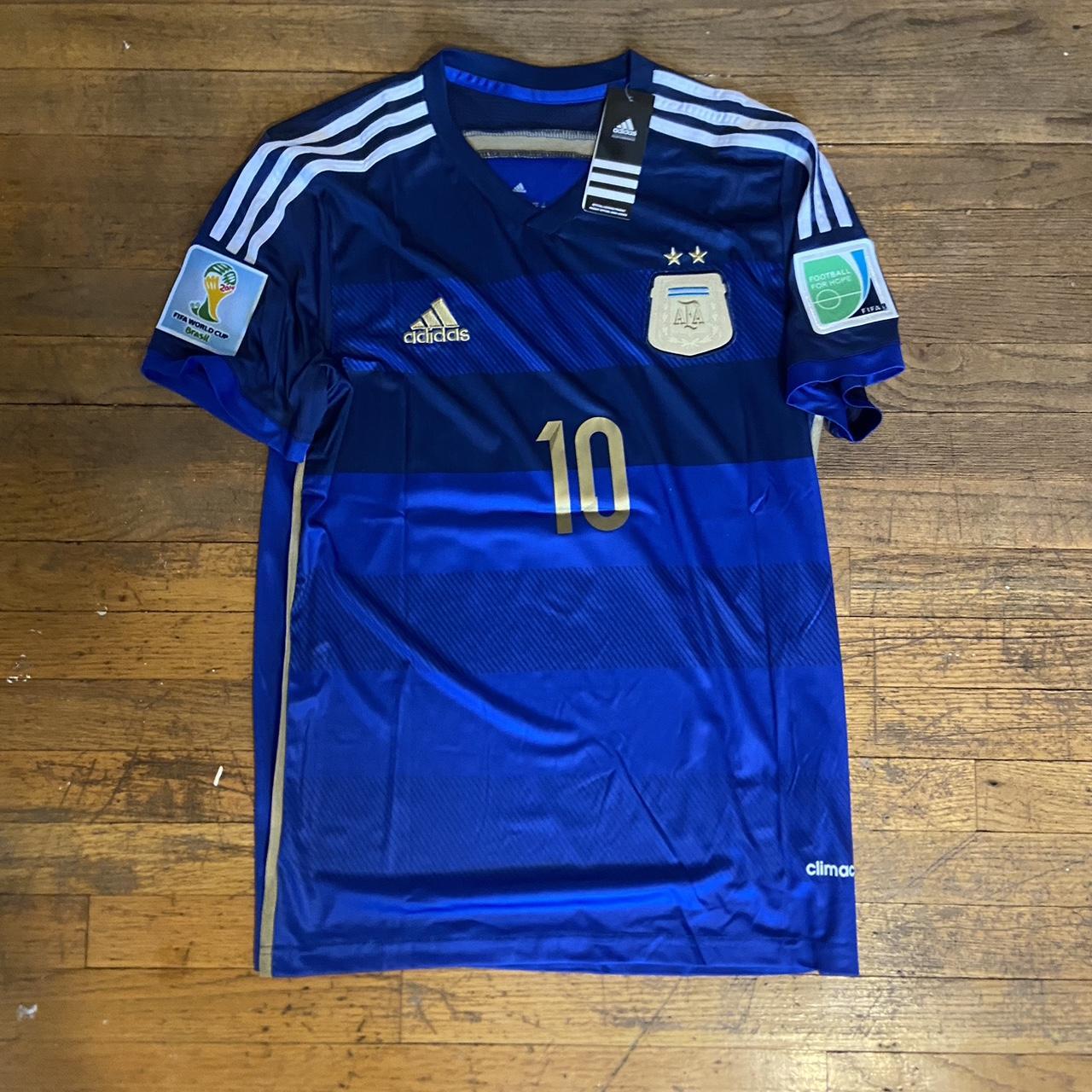 Lionel Messi Argentina 2014 World Cup Away... - Depop