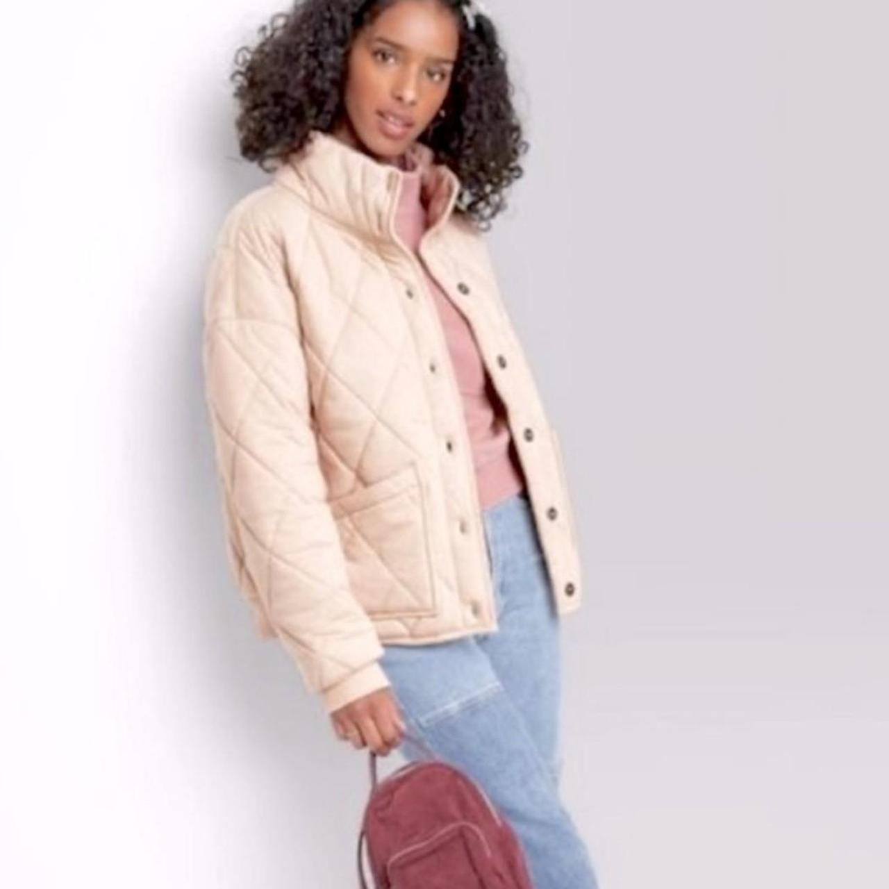 Wild fable hooded quilted jacket Clearance