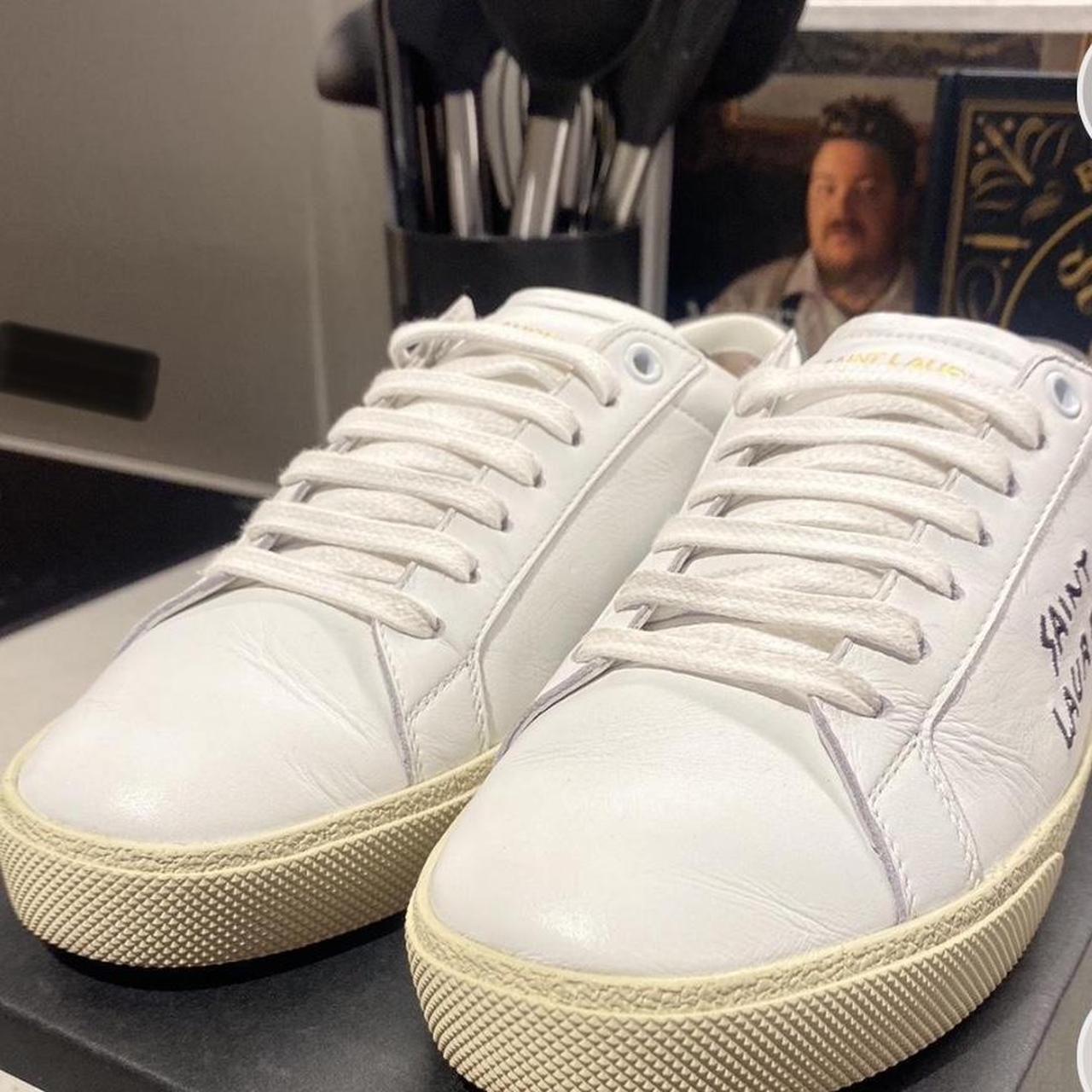 authentic Saint Laurent sneakers US 7.5 ( women's ) | Depop