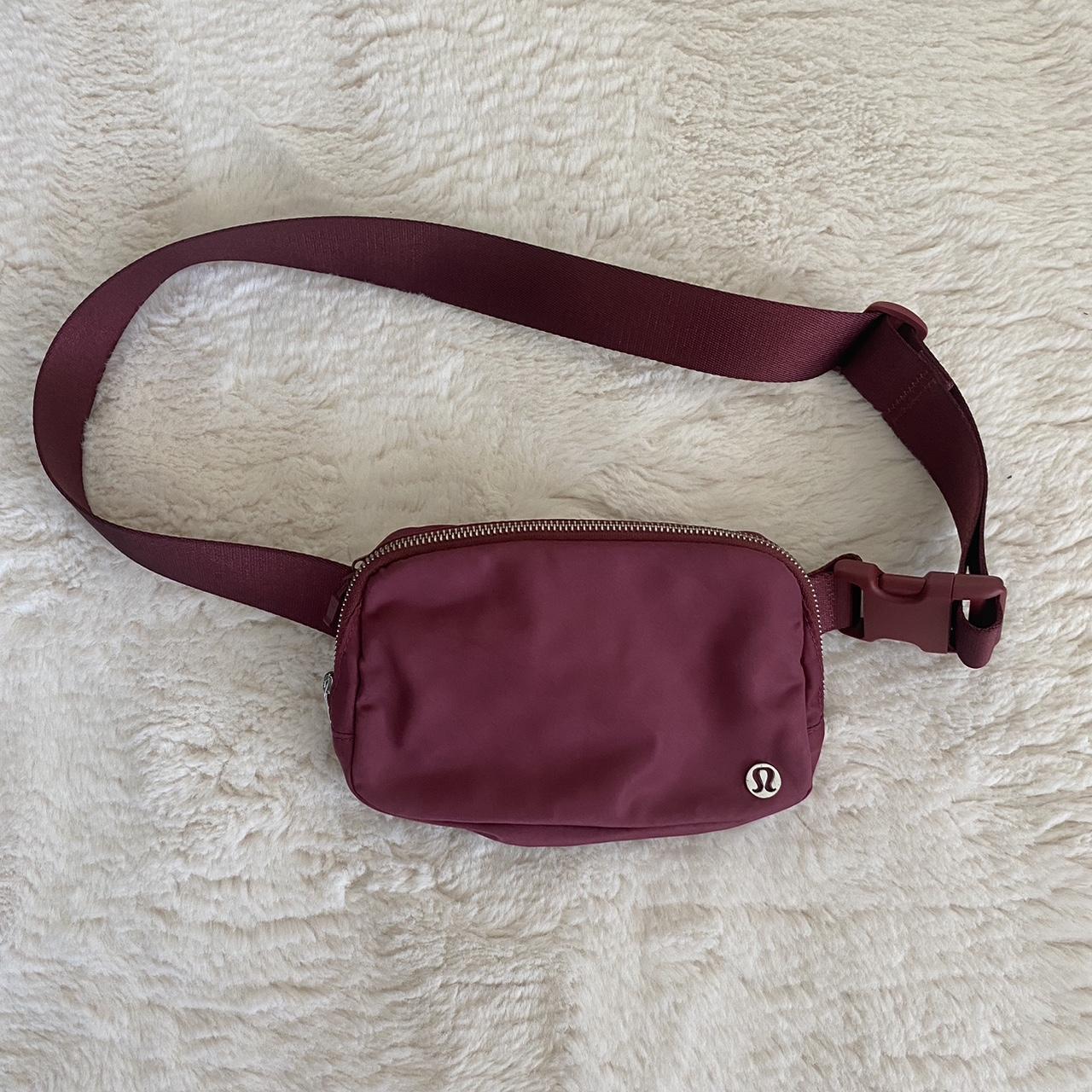 Lululemon Everywhere Belt Bag Color Mulled Wine Depop