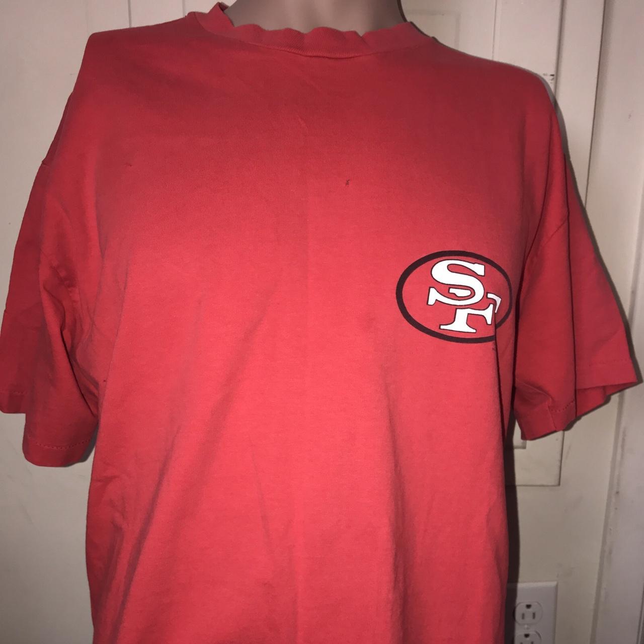 Vintage 1994 San Francisco 49ers 3/4 Sleeve Shirt - - Depop