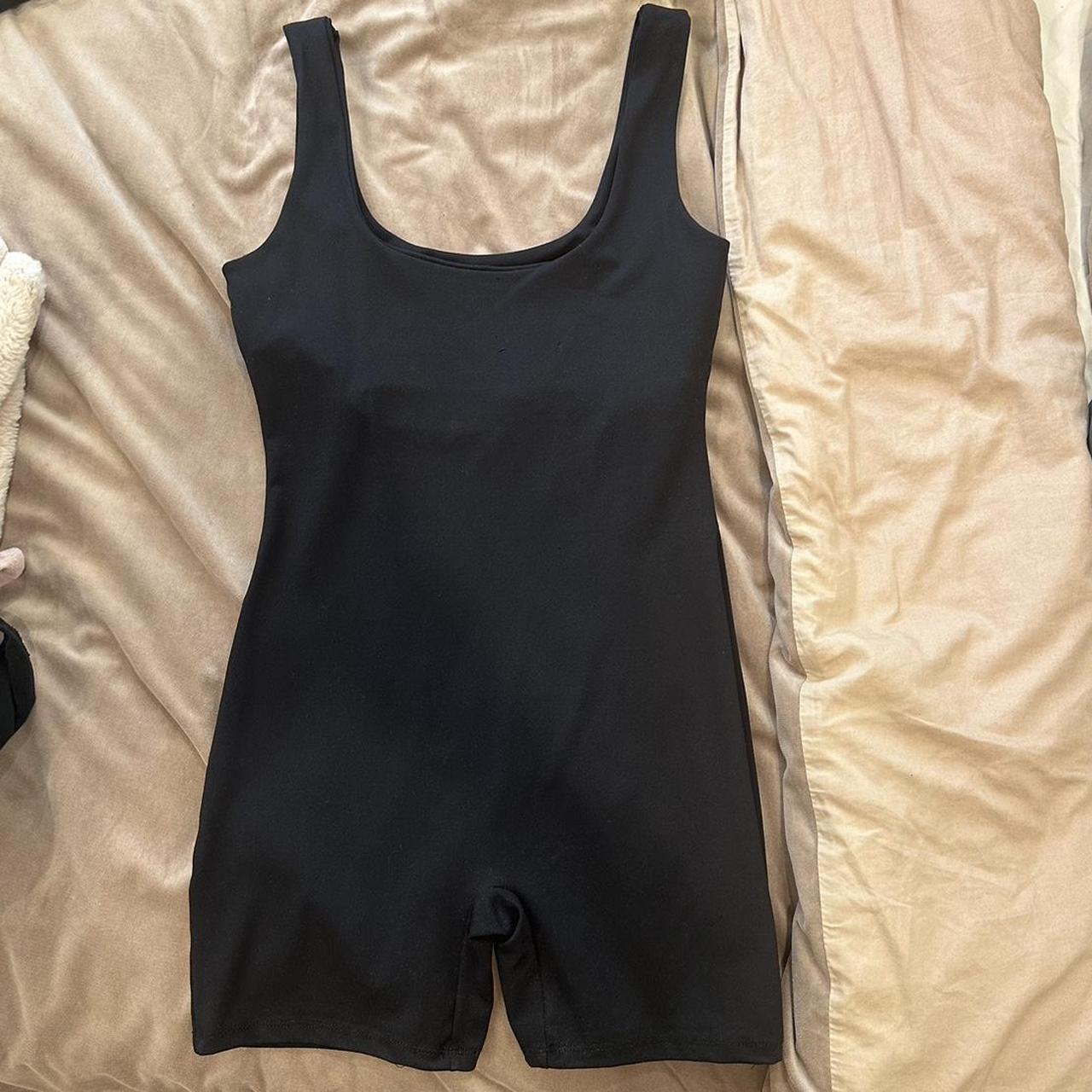 Black glassons romper Size small romper glassons Depop