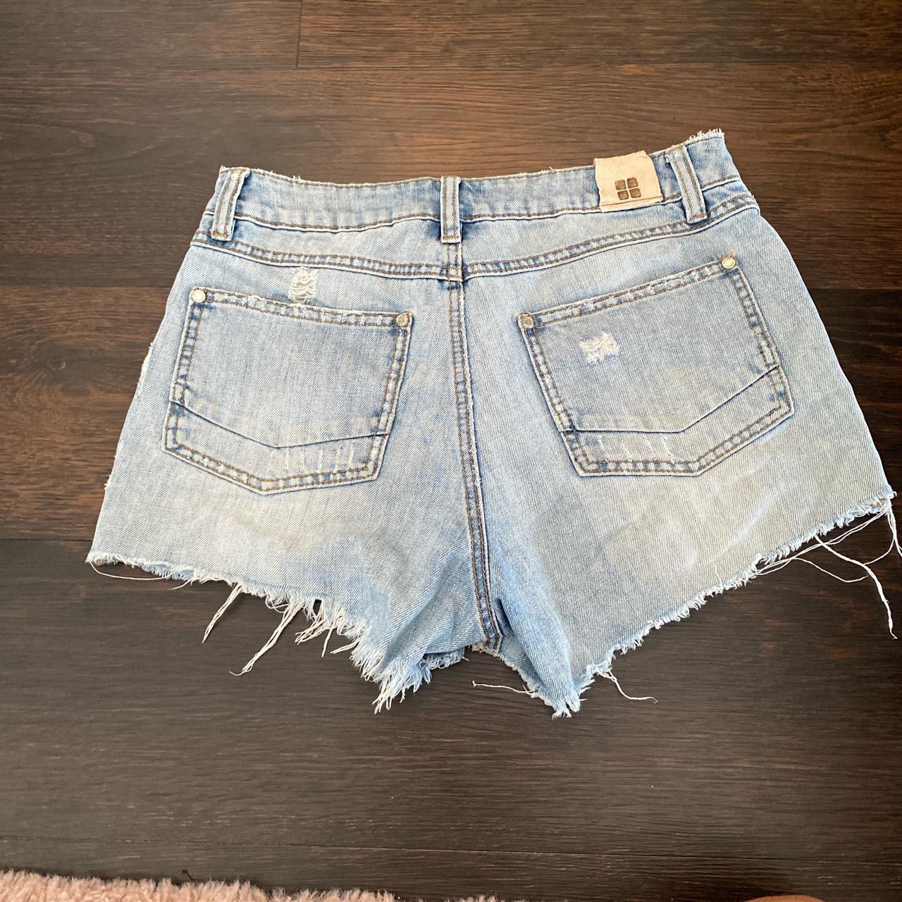 INSIGHT DENIM shorts Aus size ten Worn in... - Depop