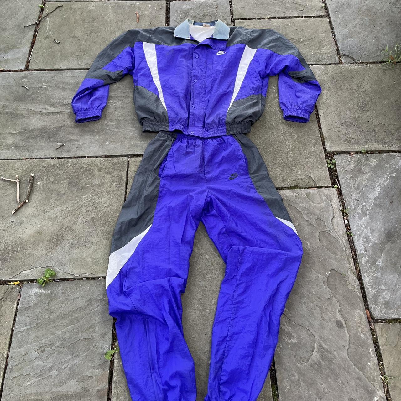 Vintage 90s/80s Nike track suit. FULL SET. Both | Depop Vintage 90s/80s Nike track suit. FULL SET. Both | Depop
