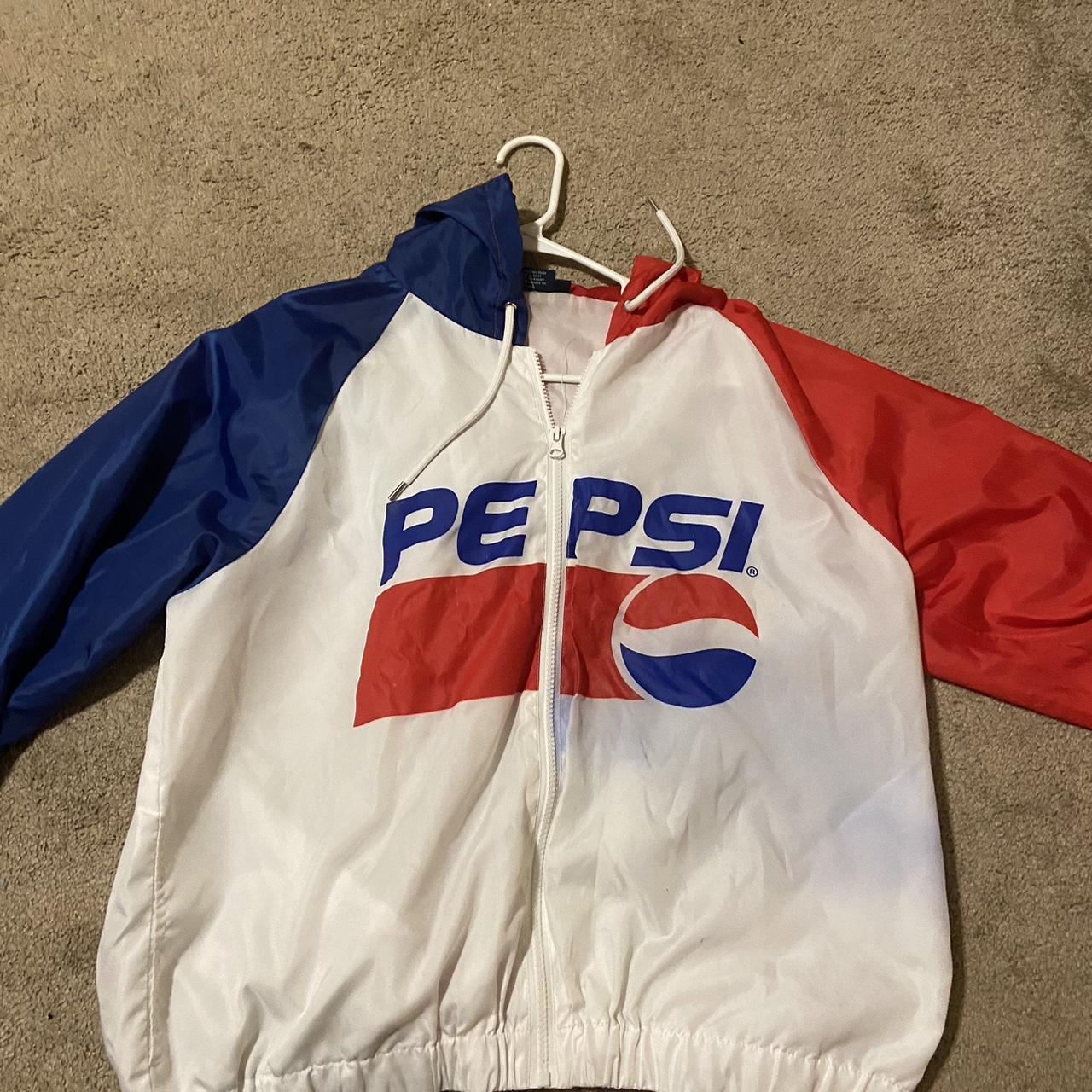 Pepsi zip up hoodie on sale