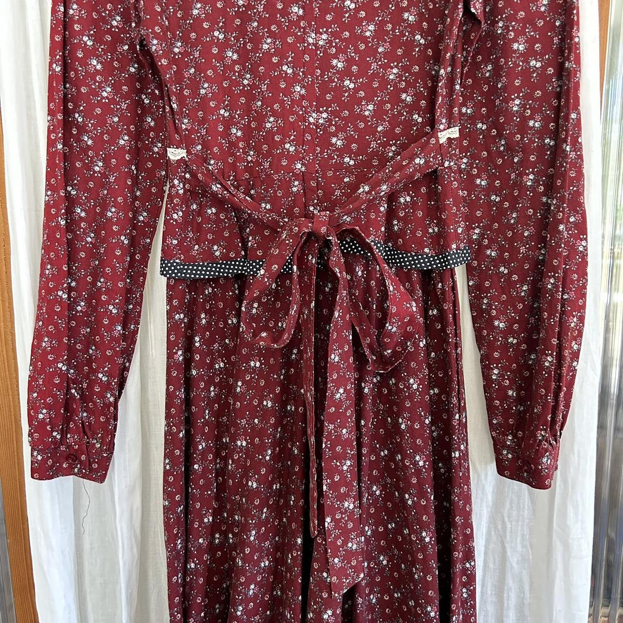 Beautiful Vintage S Gunne Sax Calico And Velvet Depop