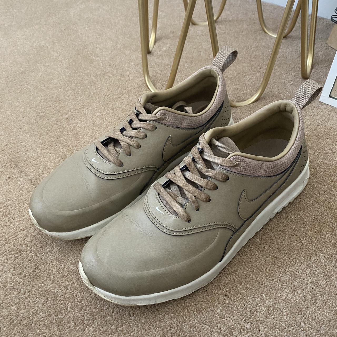 NIKE Air Max Thea trainers Desert Camo Nude Depop