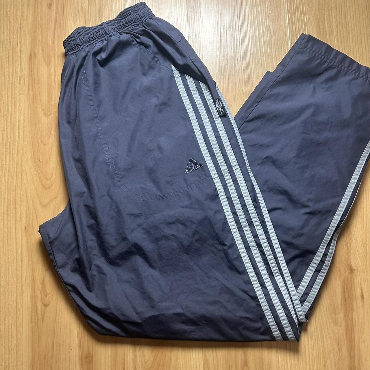 Vintage 90’s Adidas track pants Size:Men’s M Waste... - Depop