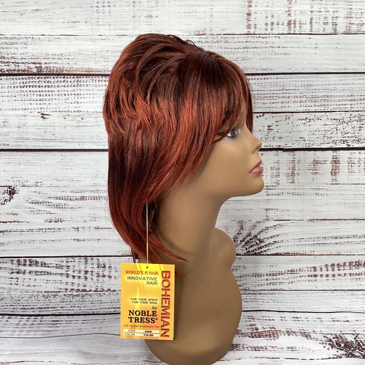 Color T1B 350 Copper and black. Wig Style Punk Depop