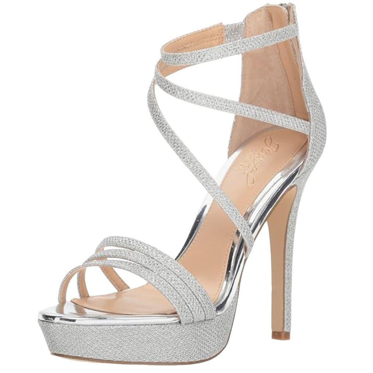 NWOT Jewel by Badgley Mischka Maeva Platform Depop