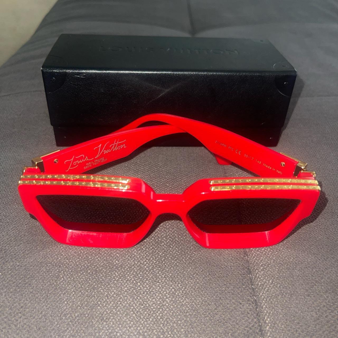 Louis Vuitton 1.1 Millionaires Sunglasses (SS22) Red (Z1599W) for Men
