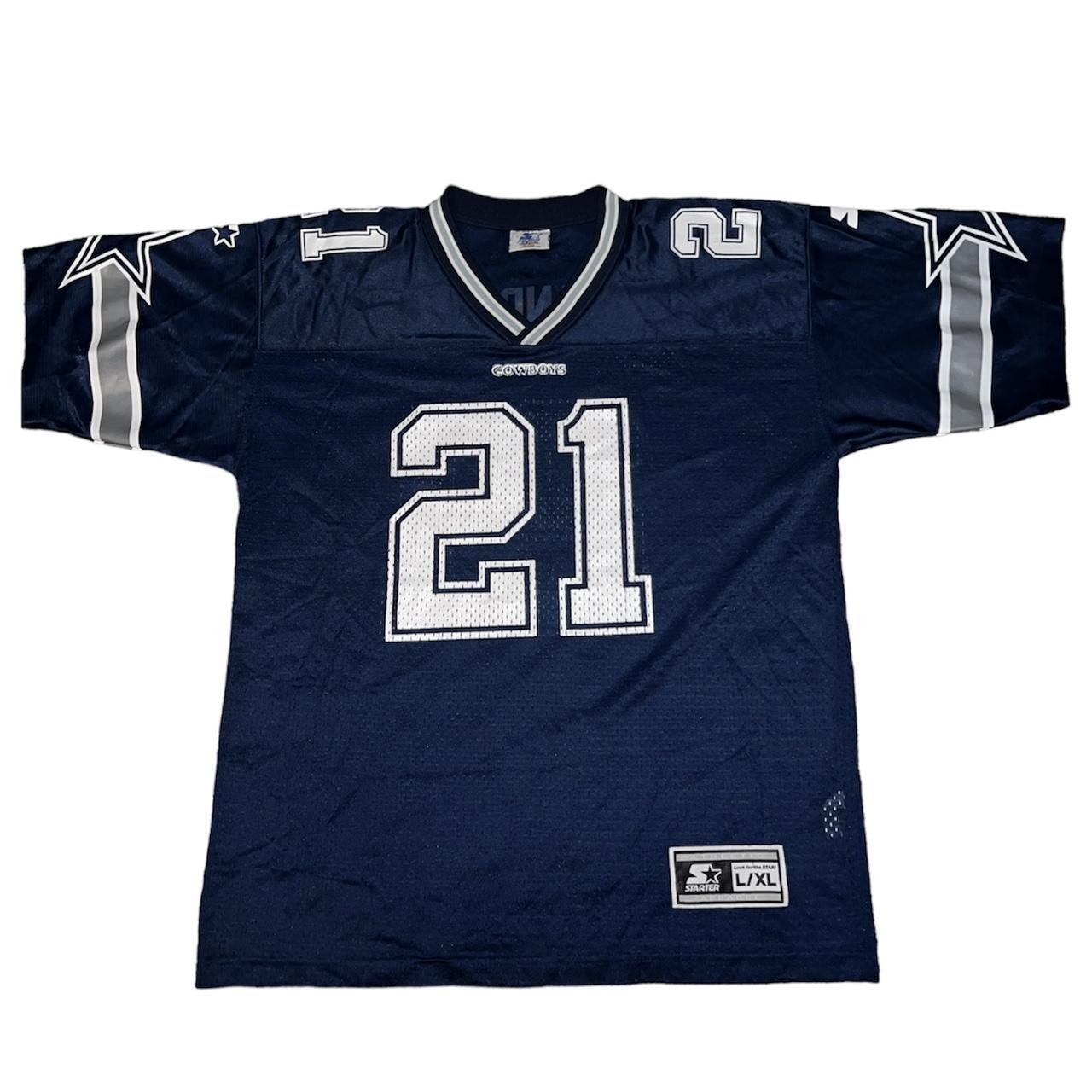 Vintage 1995 Deion Sanders Dallas Cowboys Jersey... - Depop