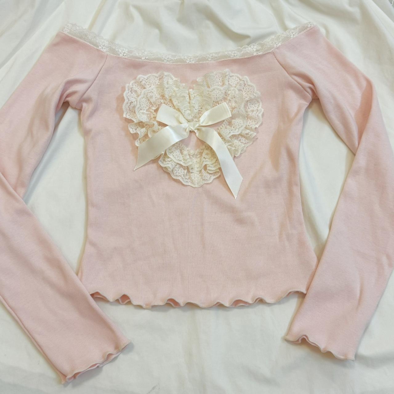 P229 Super cute off-shoulder fairy shirt Width:... - Depop