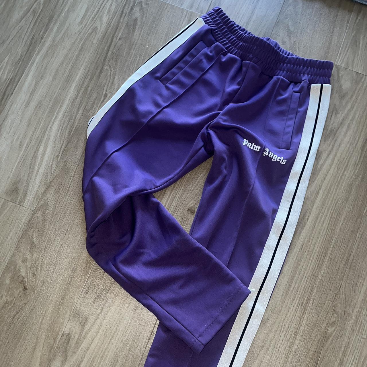 Palm angels best sale track pants purple