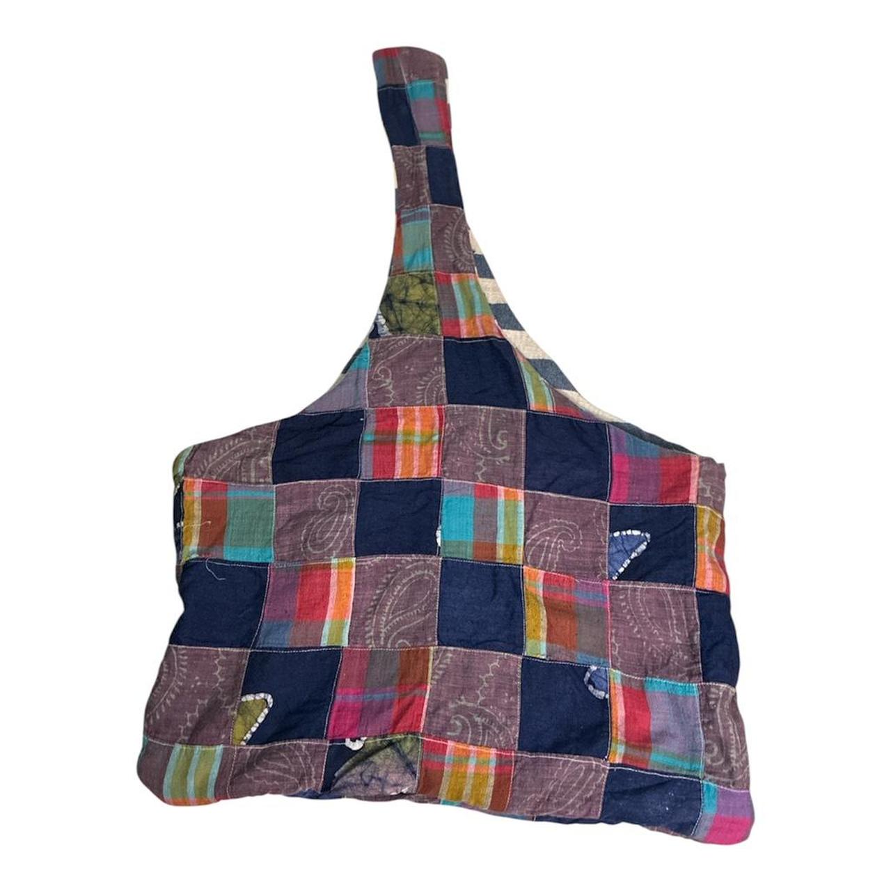 Women's Bag - Multi – Multicoloured patchwork pur… - image 3