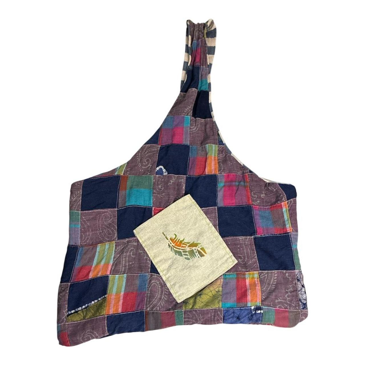 Women's Bag - Multi – Multicoloured patchwork pur… - image 1