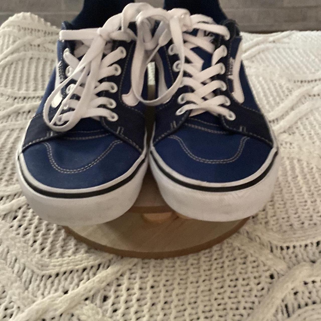 Mens blue shop vans size 9