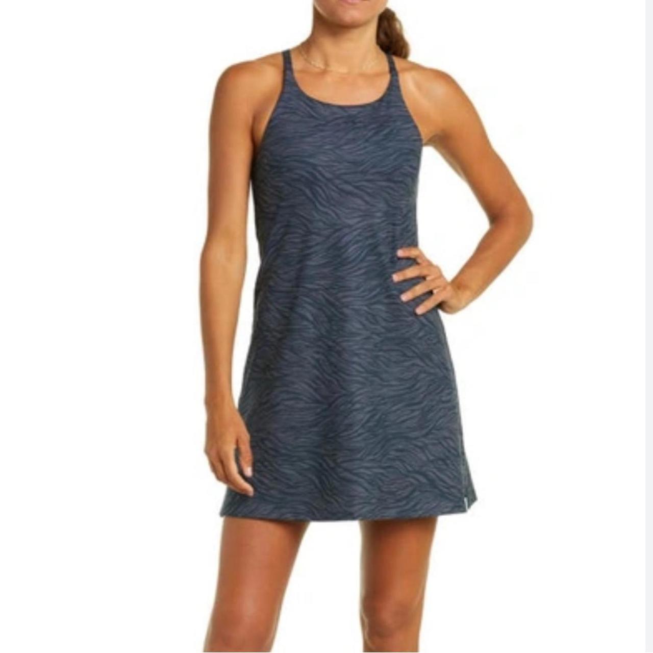 Zella Women's Dress - Black - M – Zella Black and Gray Zebra Studio Lite …