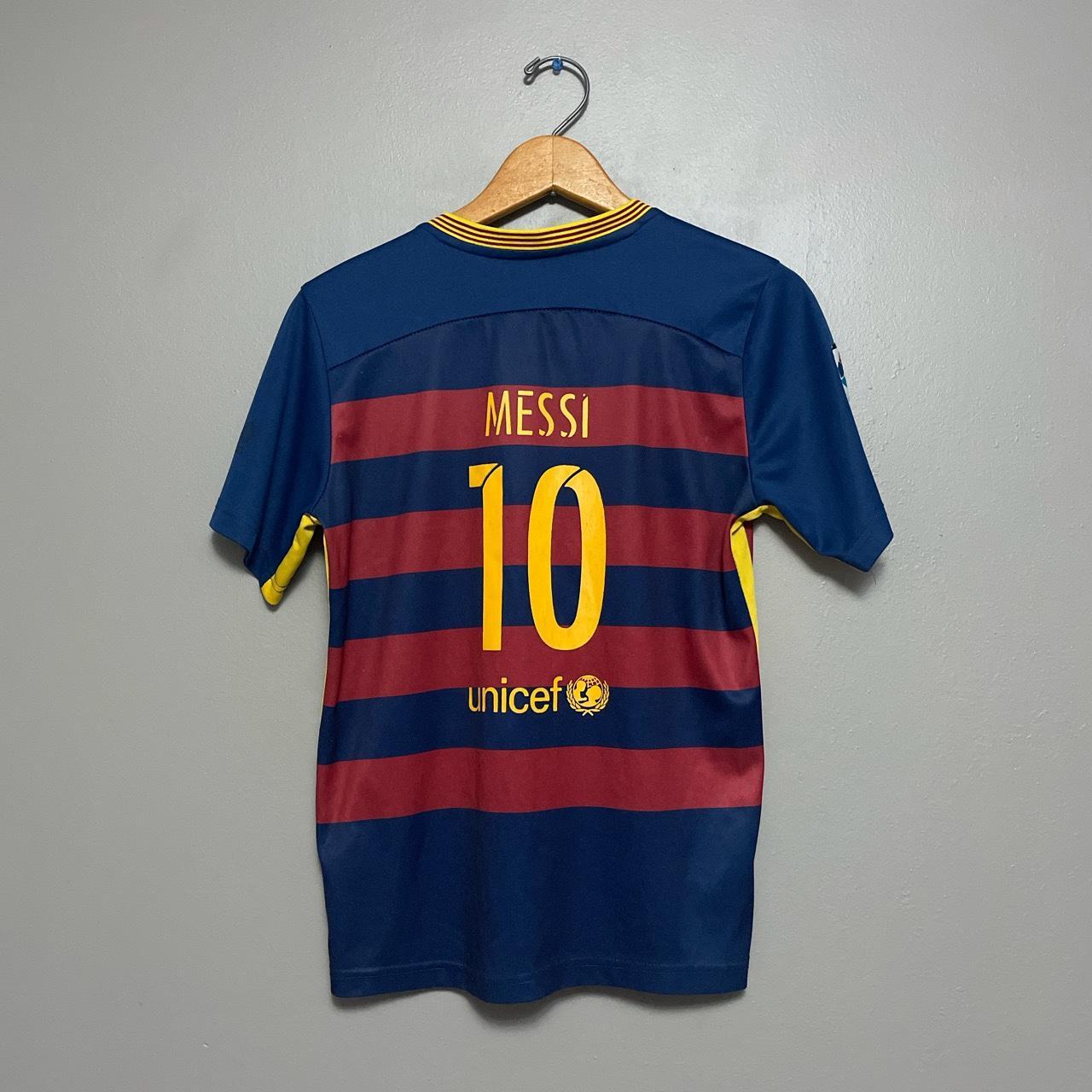 FC Barcelona Lionel Messi Jersey Size: Small Price:... | Depop