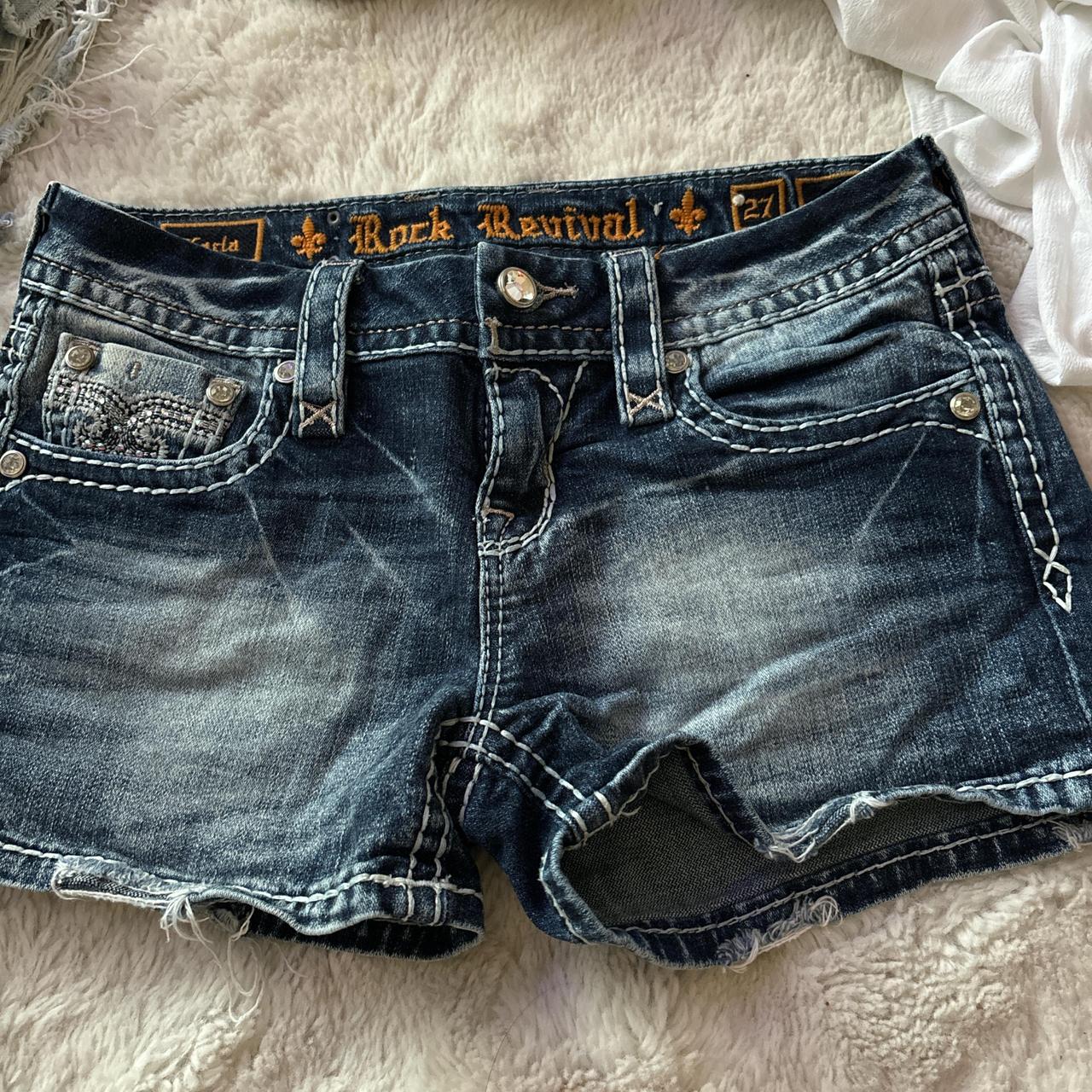 Rock revival womens shorts online