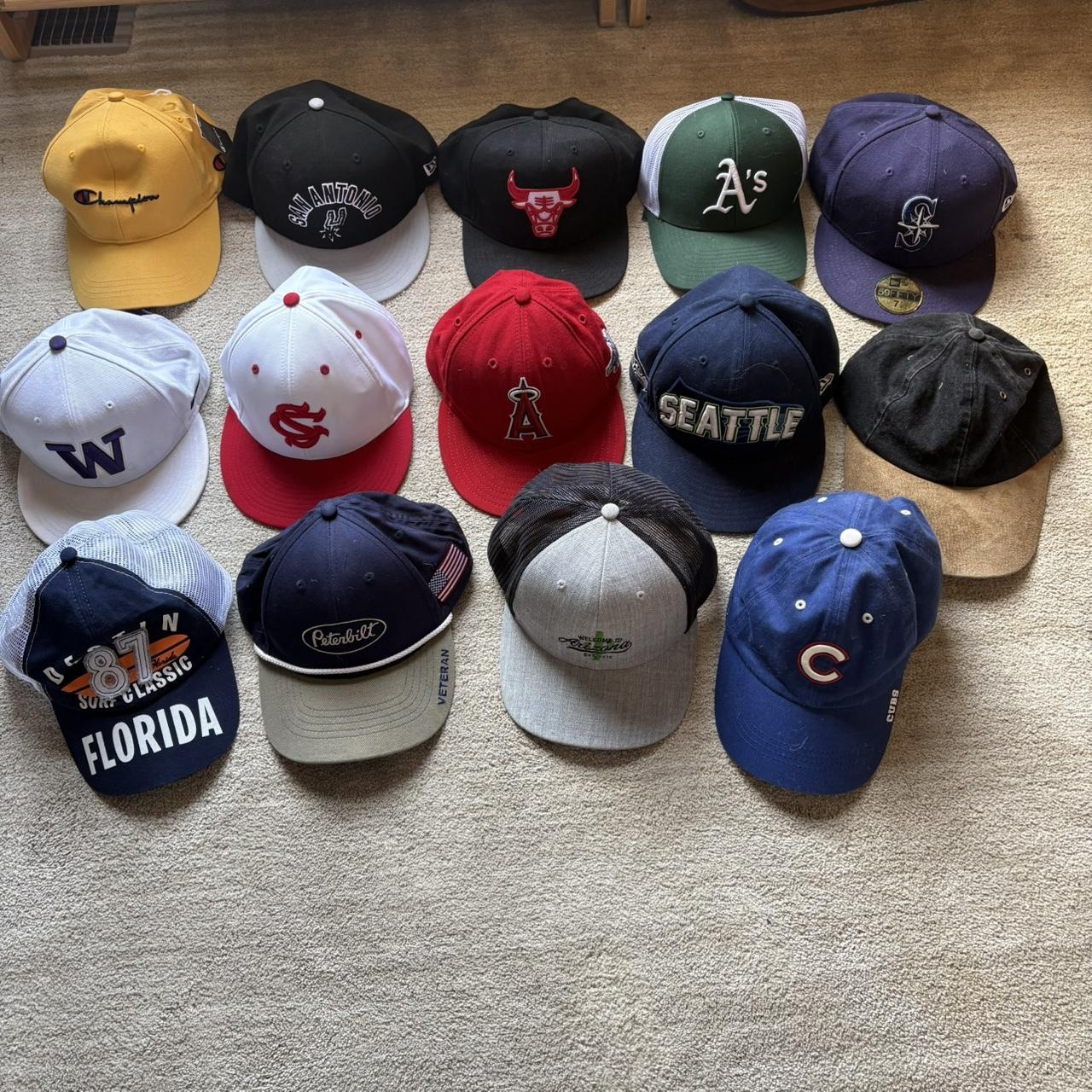 New Era Men's Hat - Multi – Bundle of hats all for sale together …