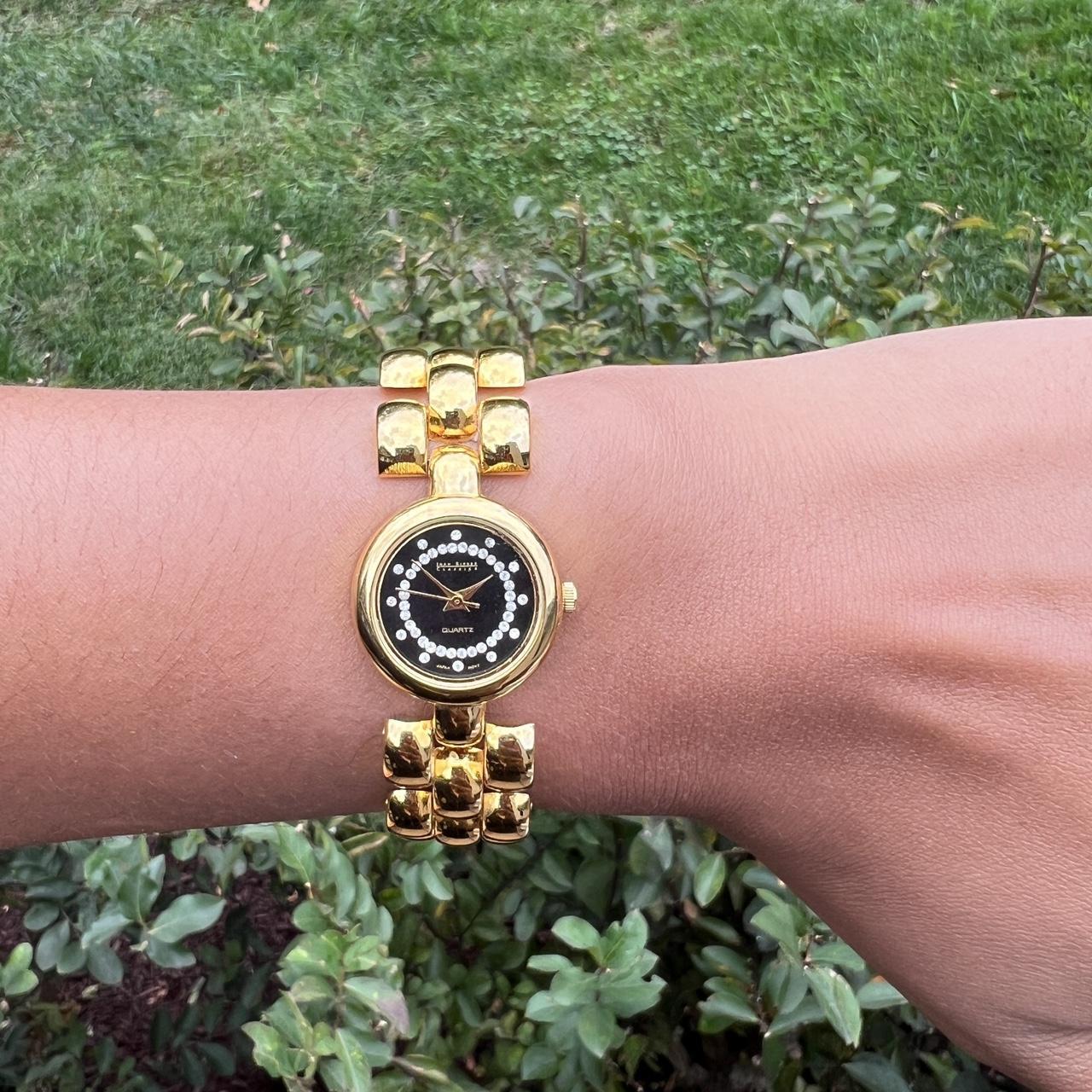 Gold Joan River Classics Quartz Watch Length... Depop