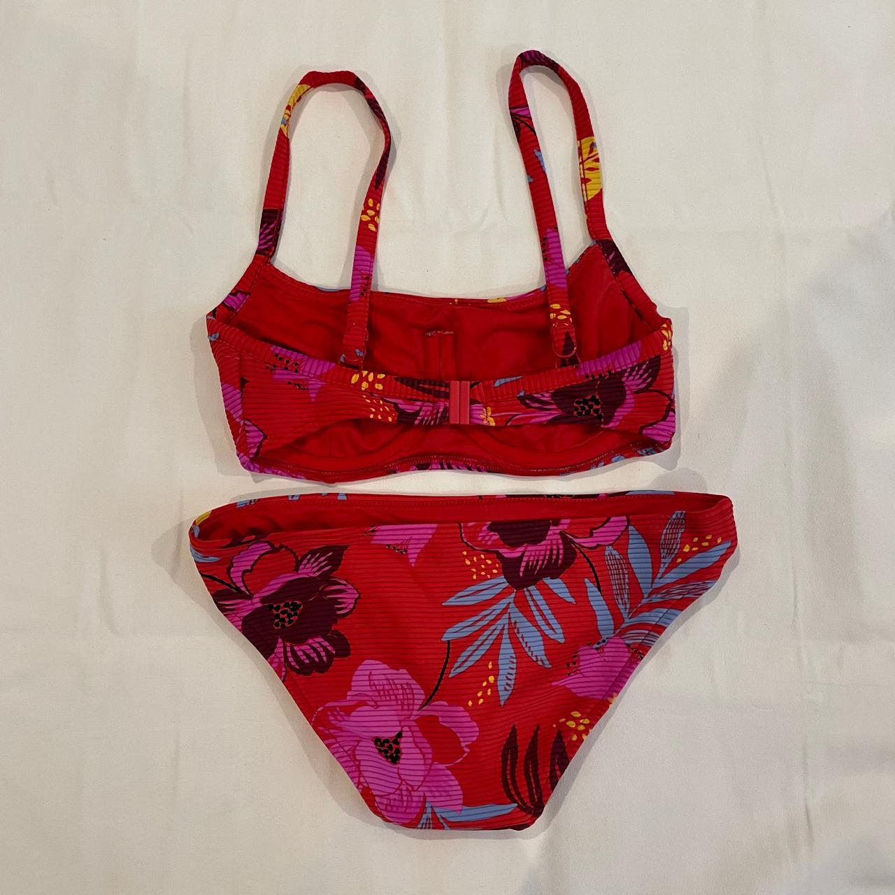 Seafolly red bikinis Both top and bottoms are size... - Depop