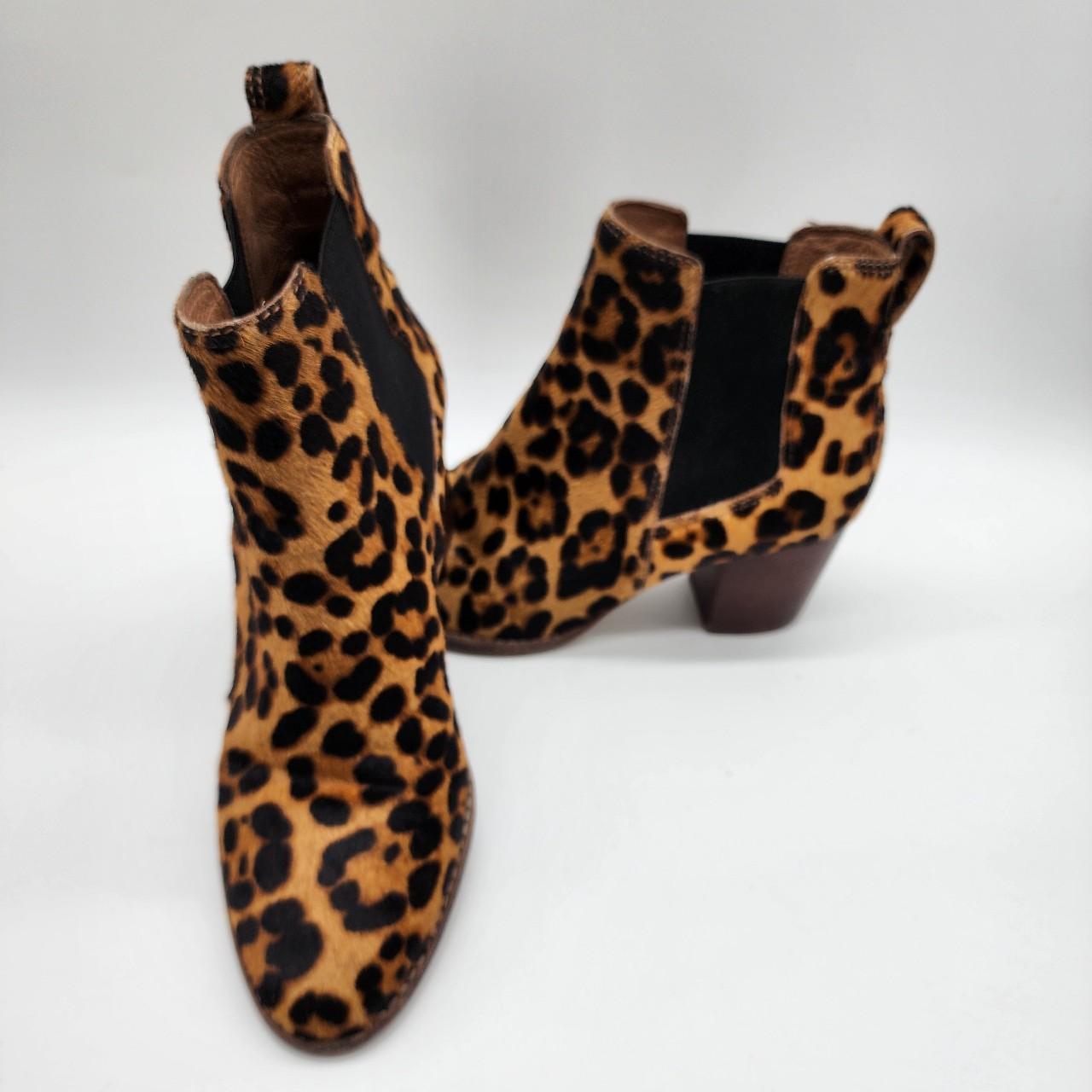 Madewell cheetah boots best sale