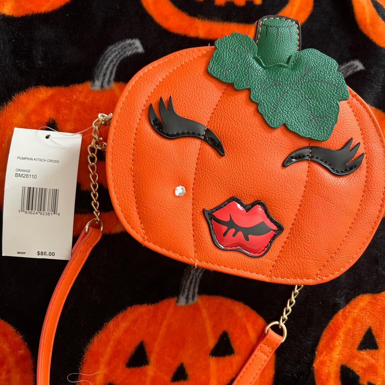 Betsey johnson clearance pumpkin purse