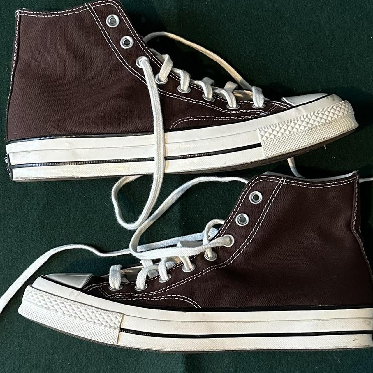 Converse brown chuck 70 high top shoe *NO BOX* - Depop