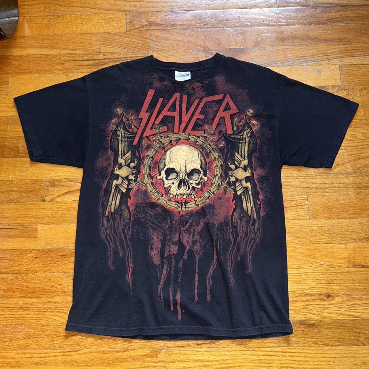 Cripper Devil over Europe 2010 Tシャツ y2k Rare Y2K Slayer Hells Gate AOP #Thrash #Death #90s | Depop