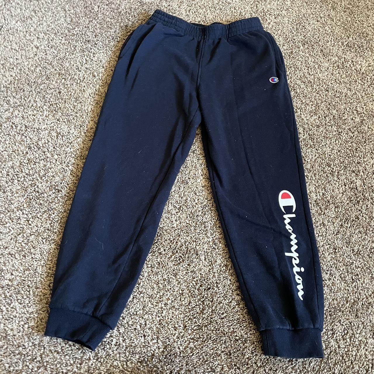 Champion navy joggers discount womens