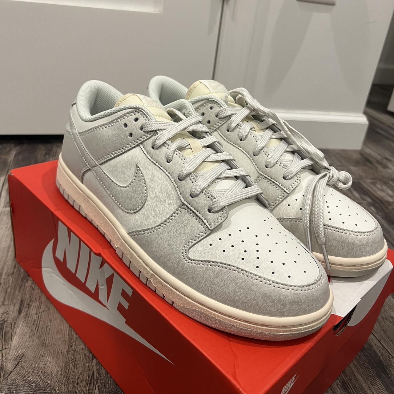 “Bone White” Nike Dunks - Depop