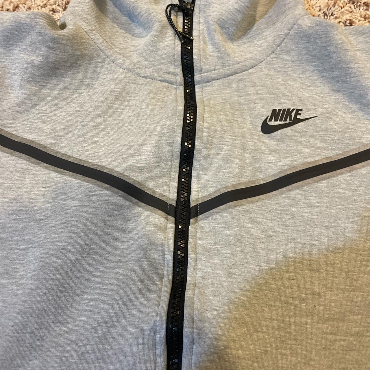 mens tech fleece grey