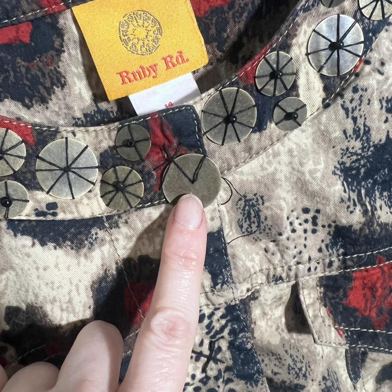 Ruby Rd. Women's Jacket - Multi/Brown - 14 – Leop… - image 3