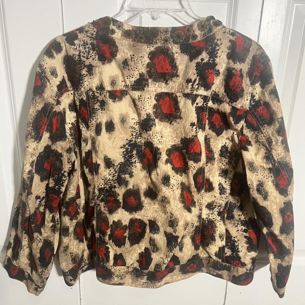 Ruby Rd. Women's Jacket - Multi/Brown - 14 – Leop… - image 6