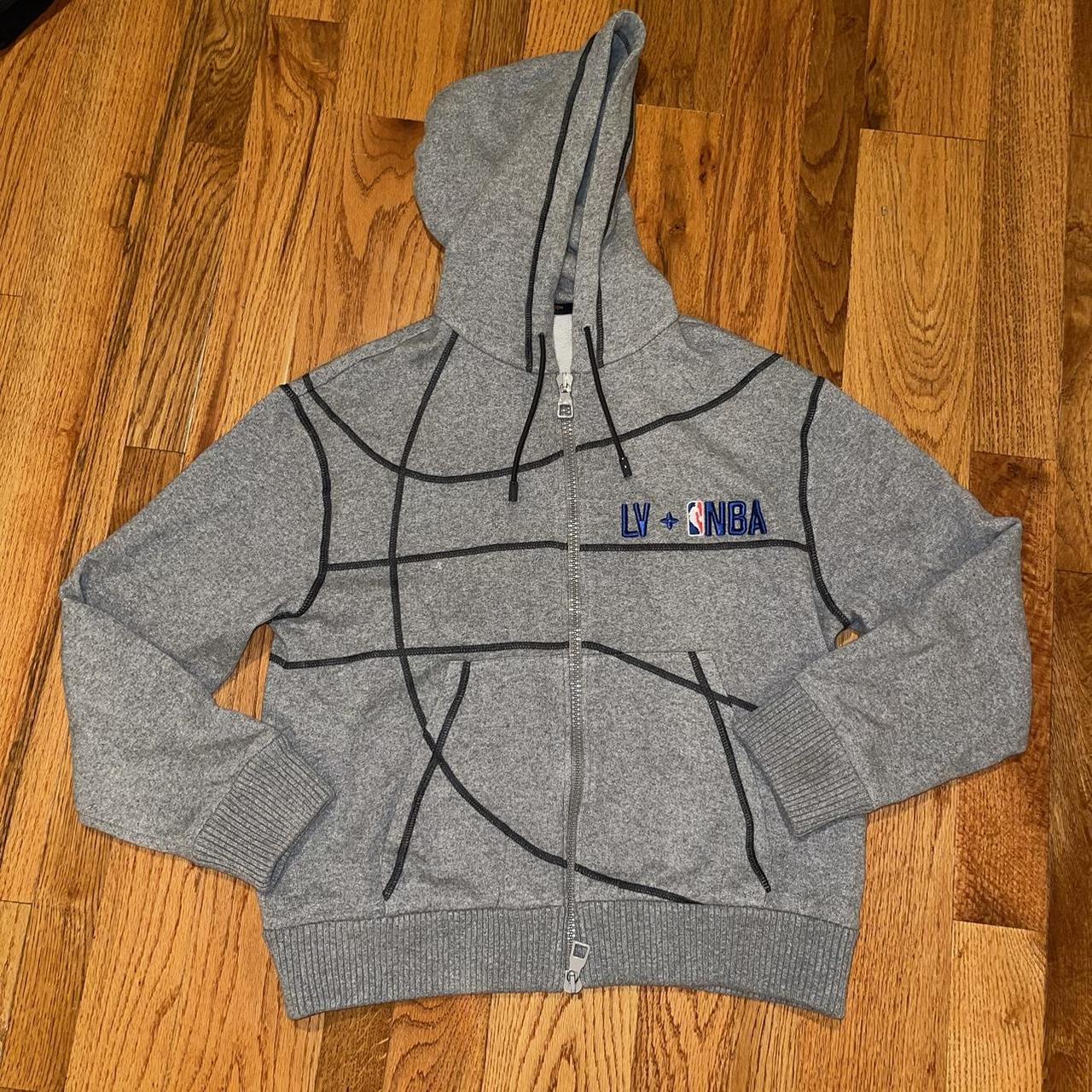 LOUIS VUITTON x NBA Logo Print Sweatshirt M - Depop