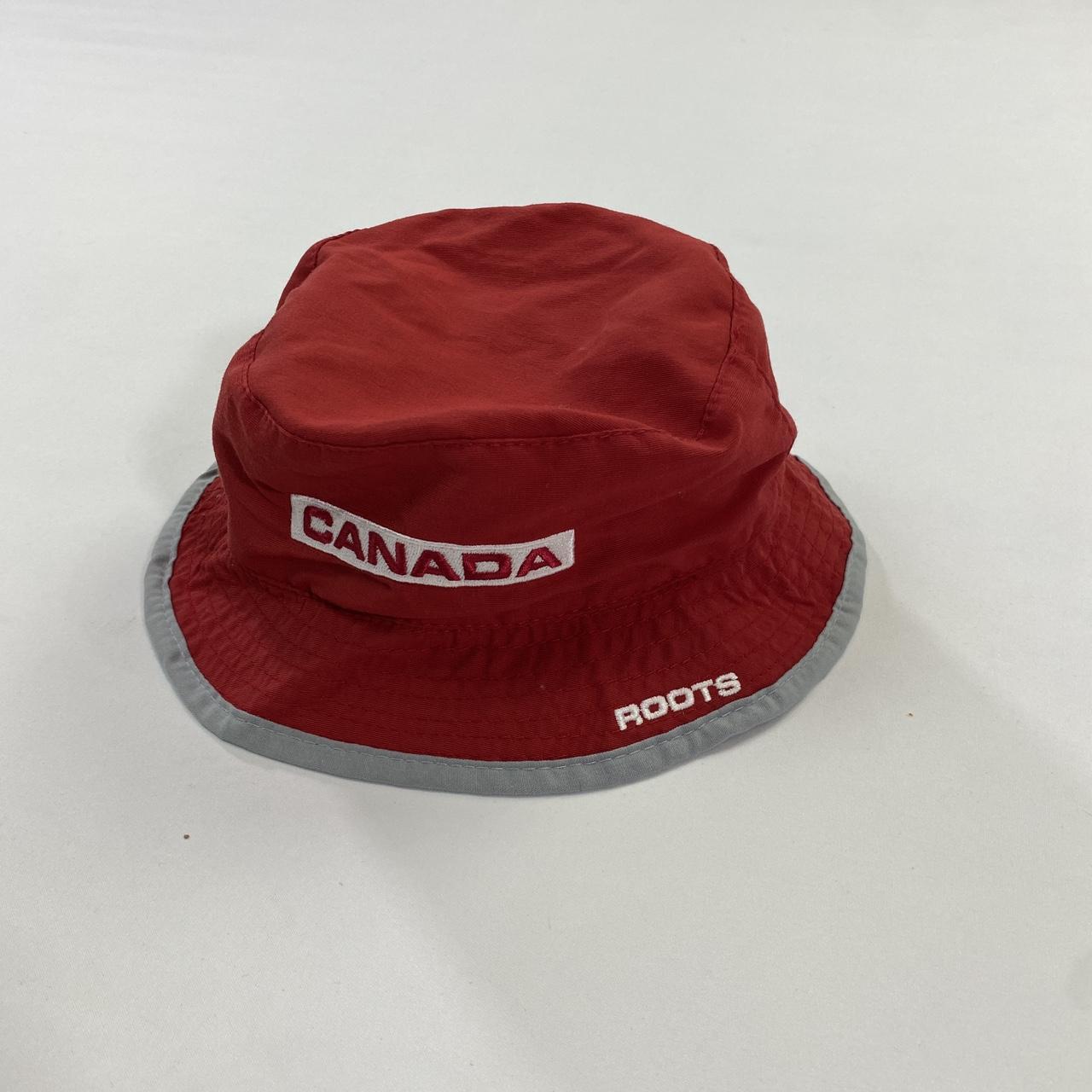 Roots Men's Red Hat Depop