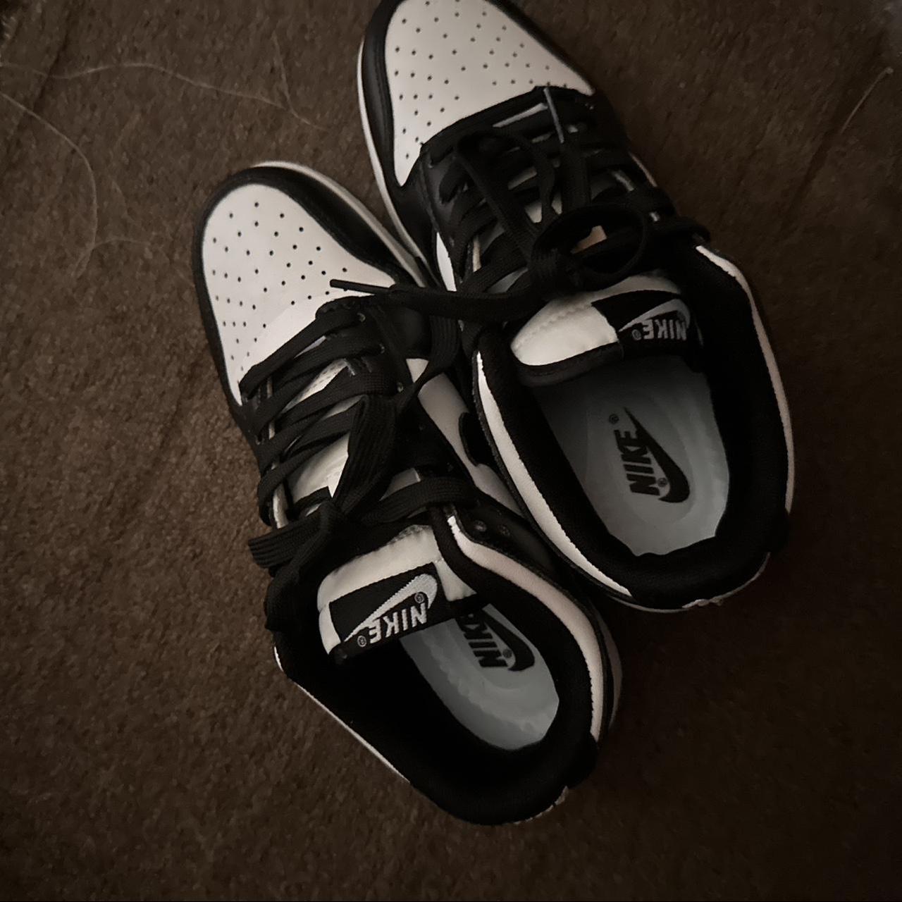 pink and gray nike dunks